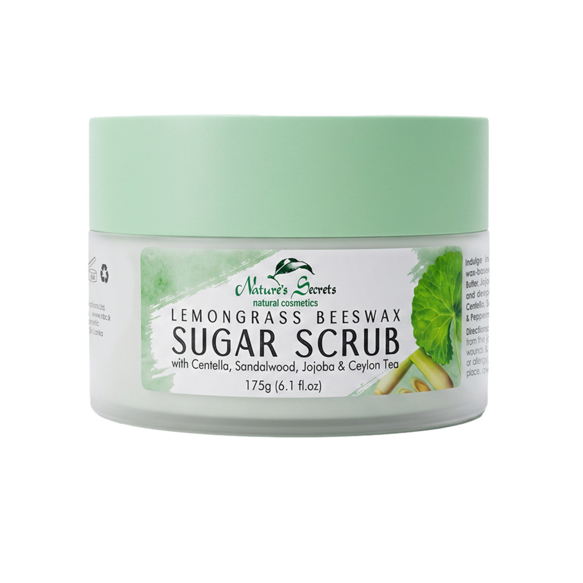Body Scrub with Lemongrass, 175 g