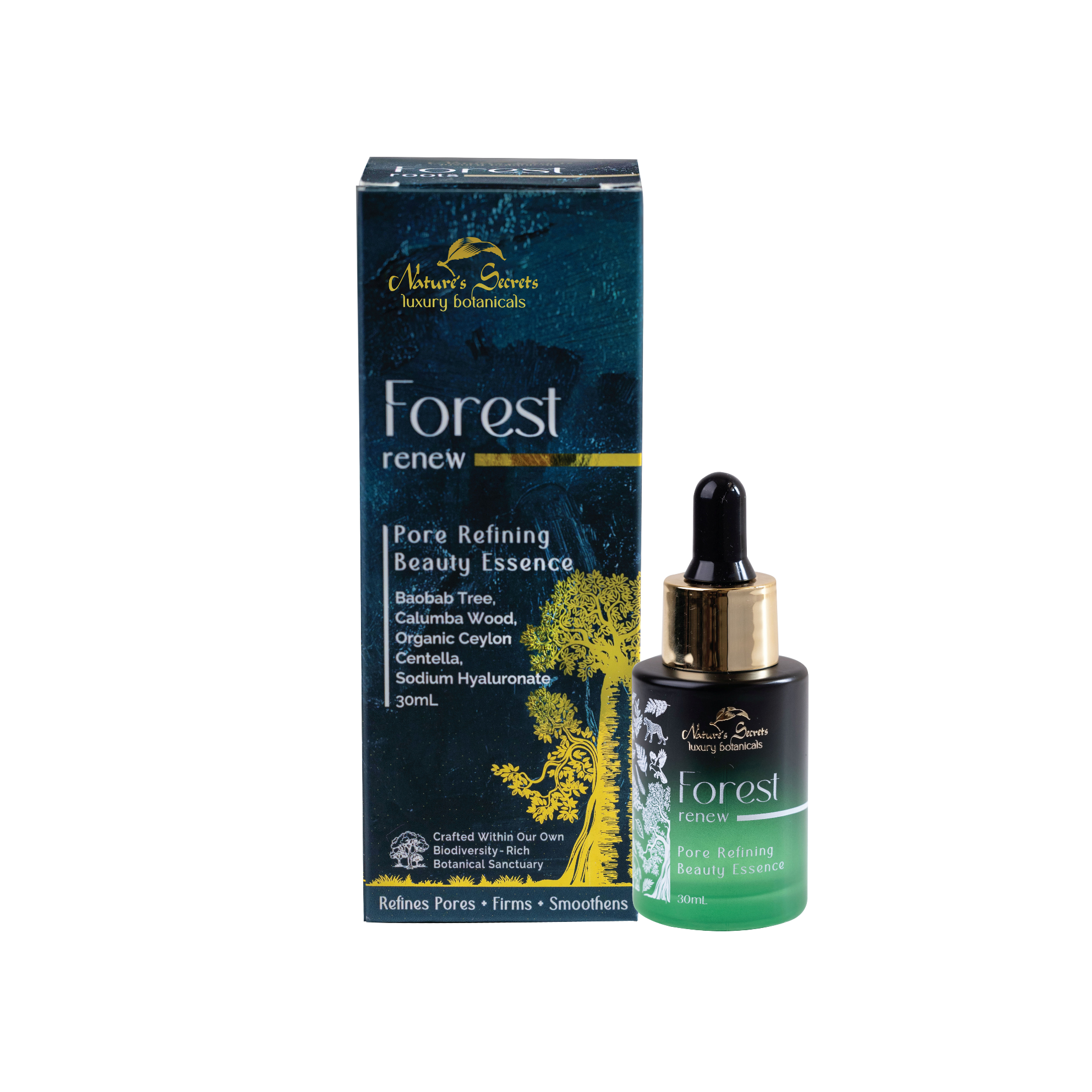 "Forest Renew" Pore-Minimizing Facial Serum, 30 ml